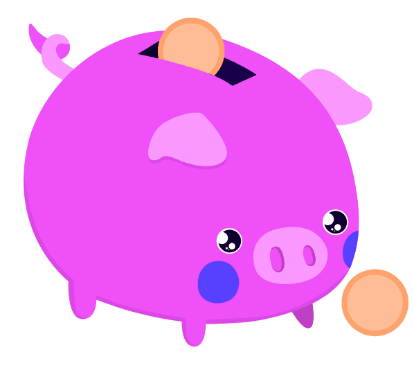 Trauriges Sparschwein